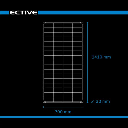 ECTIVE BSP 200 Black Monokristallin Solarmodul 200W