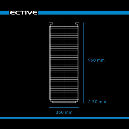ECTIVE BSP 80 Black Monokristallin Solarmodul 80W
