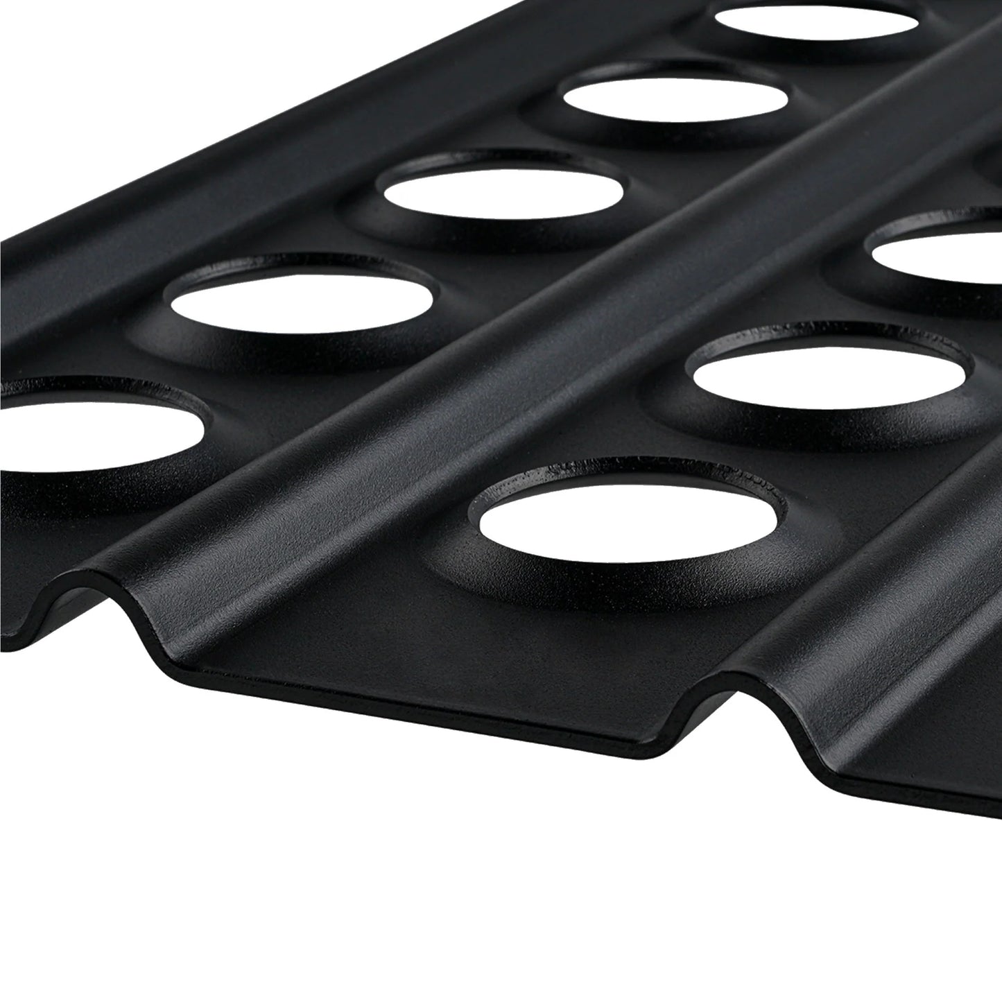 Sandblech Alu schwarz Standard