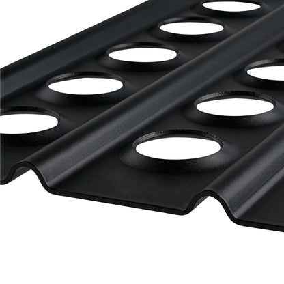 Sandblech Alu schwarz Standard