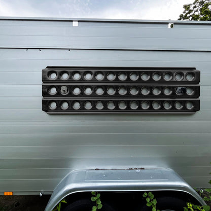 Sandblech Alu schwarz Standard