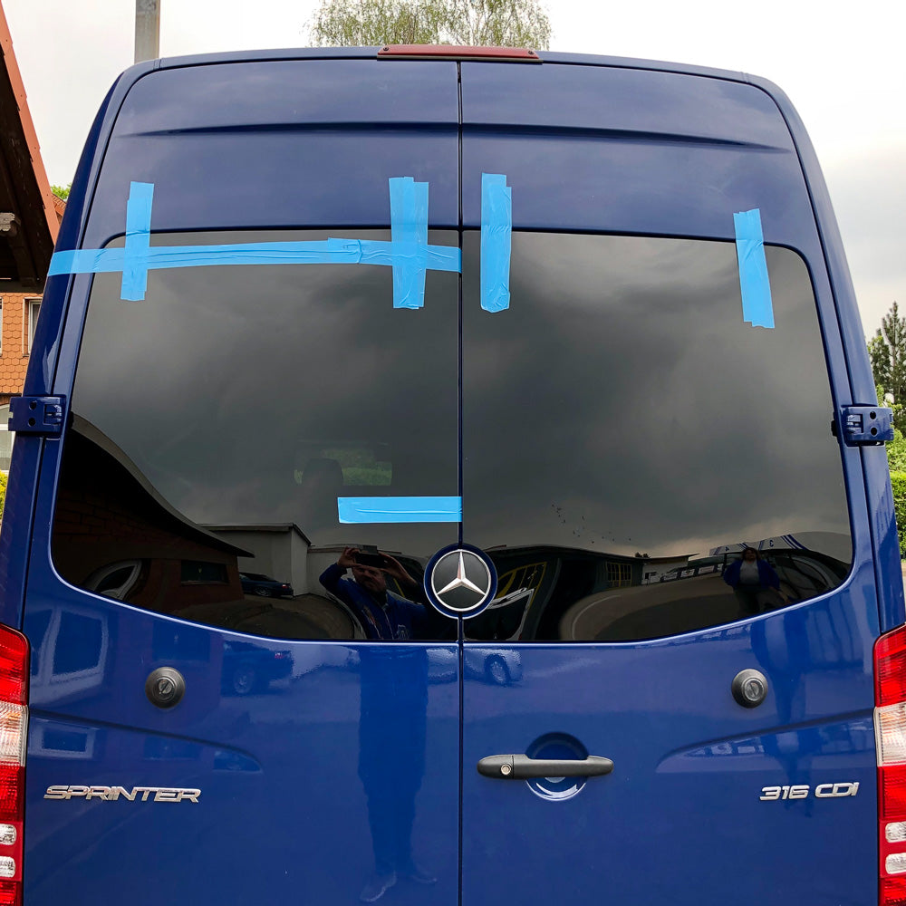 Hecktürscheiben Set für Mercedes Sprinter W906 bis 2017