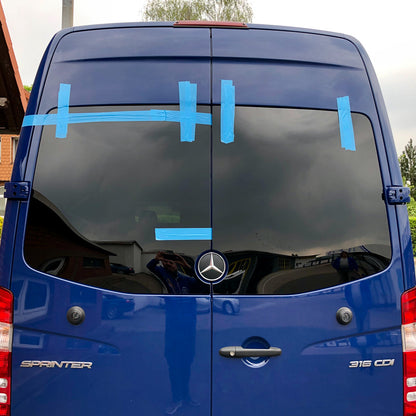 Hecktürscheiben Set für Mercedes Sprinter W906 bis 2017