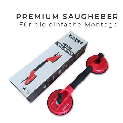 Premium Doppelsaugheber Rot