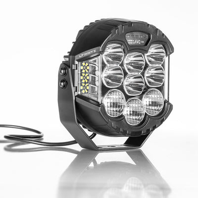 Rave-X 7 Inch WHITE - Driving Light E-Marked