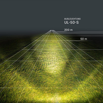 50W UltraLux LED Arbeitsscheinwerfer Punktlicht 10° 6900lm