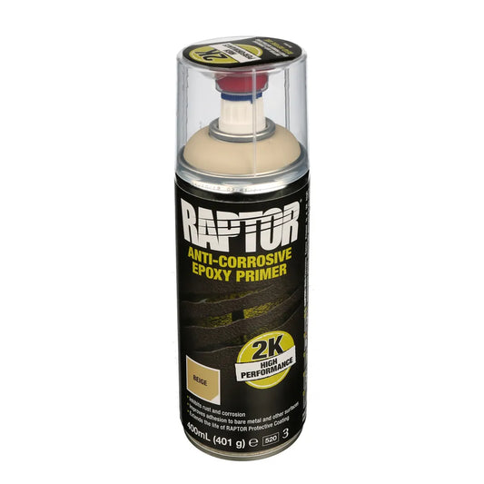 RAPTOR 2K-Spray - Epoxy Primer (Anti-Corrosive) 375g Spray mit Härter