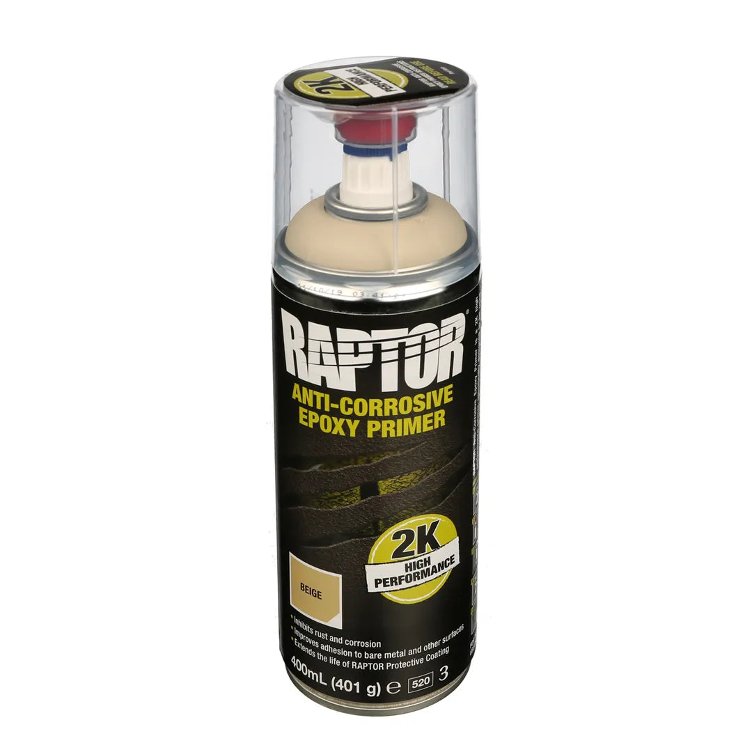 RAPTOR 2K-Spray - Epoxy Primer (Anti-Corrosive) 375g Spray mit Härter