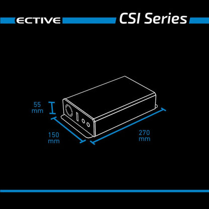 ECTIVE CSI 3 Sinus Charger-Inverter 300W/24V Sinus-Wechselrichter mit Ladegerät und NVS