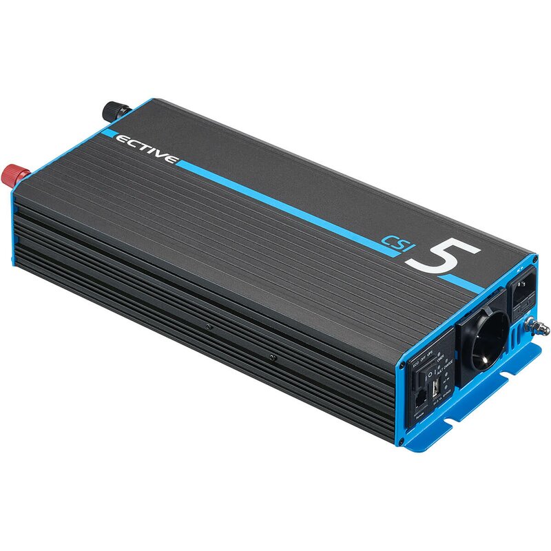 ECTIVE CSI 5 (CSI52) 12V Sinus Charger-Inverter 500W/12V Sinus-Wechselrichter mit Ladegerät und NVS