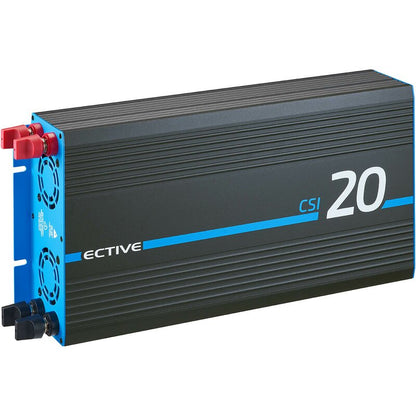 ECTIVE CSI 20 (CSI202) 12V Sinus Charger-Inverter 2000W/12V Sinus-Wechselrichter mit Ladegerät und NVS