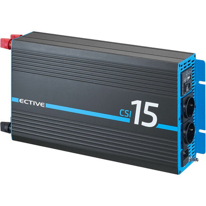 ECTIVE CSI 15 (CSI152) 12V Sinus Charger-Inverter 1500W/12V Sinus-Wechselrichter mit Ladegerät und NVS