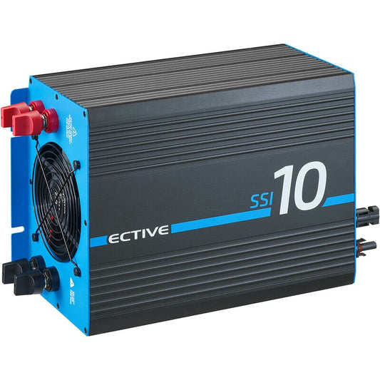 ECTIVE SSI 10 4in1 Sinus-Inverter 1000W/12V Sinus-Wechselrichter mit MPPT-Solarladeregler, Ladegerät und NVS