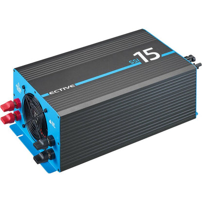 ECTIVE SSI154 4in1 Sinus-Inverter 1500W/24V Sinus-Wechselrichter mit MPPT-Solarladeregler, Ladegerät und NVS