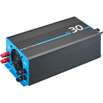 ECTIVE SSI 30 (SSI302) 12V 4in1 Sinus-Inverter 3000W/12V Sinus-Wechselrichter mit MPPT-Solarladeregler, Ladegerät und NVS