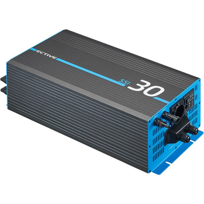 ECTIVE SSI 30 (SSI302) 12V 4in1 Sinus-Inverter 3000W/12V Sinus-Wechselrichter mit MPPT-Solarladeregler, Ladegerät und NVS