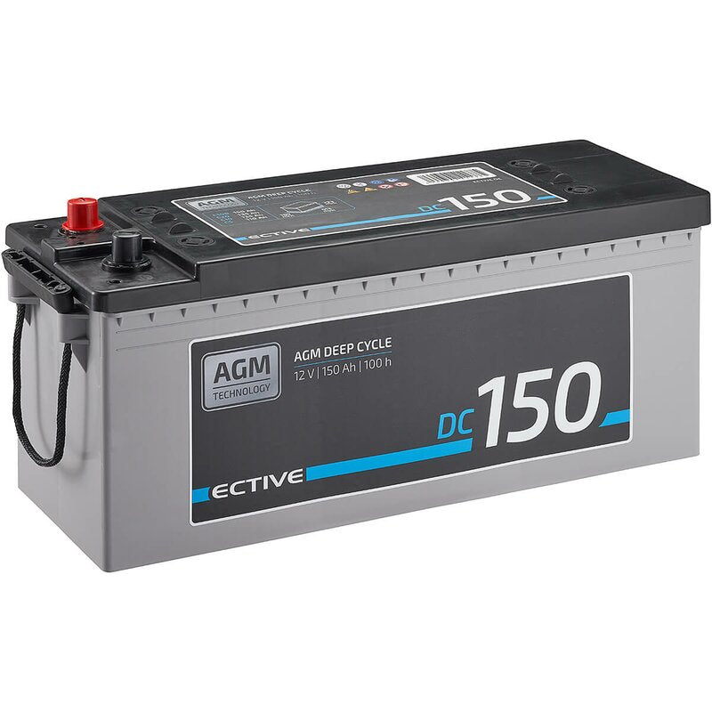 ECTIVE DC 150 AGM Deep Cycle 150Ah Versorgungsbatterie