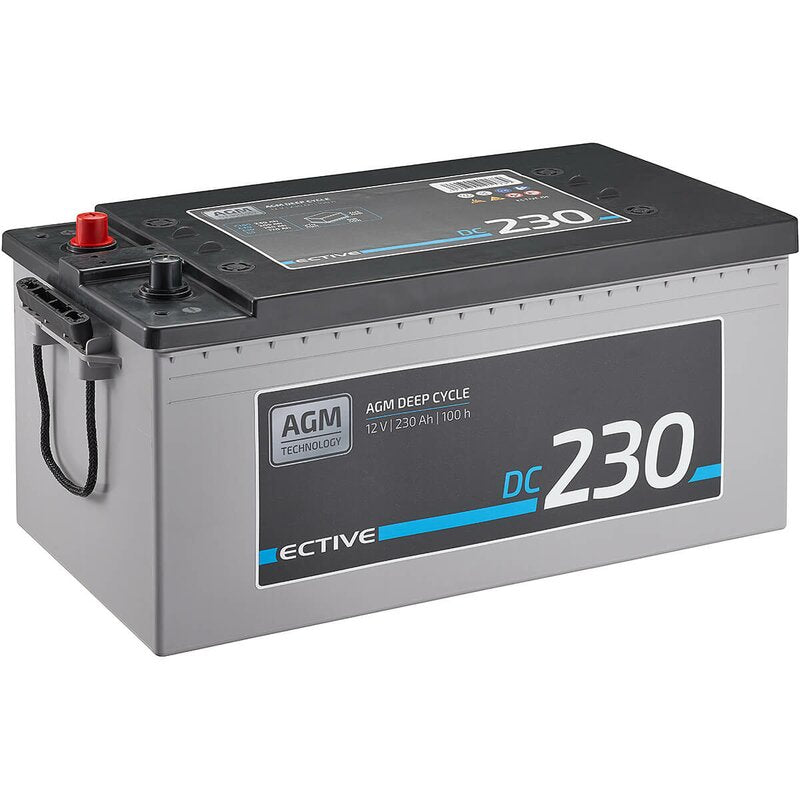 ECTIVE DC 230 AGM Deep Cycle 230Ah Versorgungsbatterie