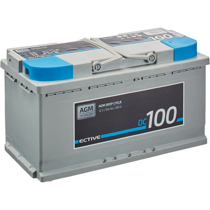 ECTIVE DC 100 AGM Deep Cycle 100Ah Versorgungsbatterie