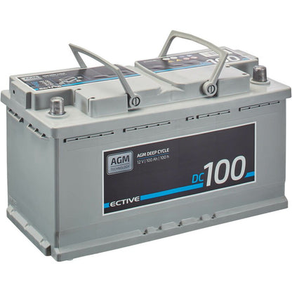 ECTIVE DC 100 AGM Deep Cycle 100Ah Versorgungsbatterie