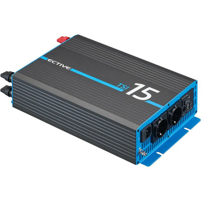 ECTIVE TSI15 (TSI152) 12V Sinus-Inverter 1500W/12V Sinus-Wechselrichter mit NVS