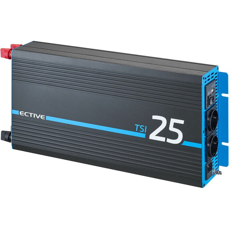 ECTIVE TSI 25 2500W/12V Sinus-Wechselrichter mit NVS- und USV-Funktion