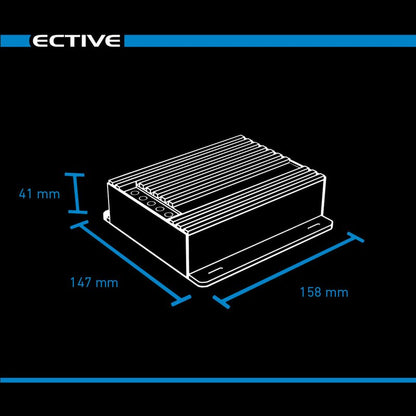 ECTIVE SC 40 MPPT Solar-Laderegler für 12/24V Versorgungsbatterien 480Wp/960Wp 50V 40A