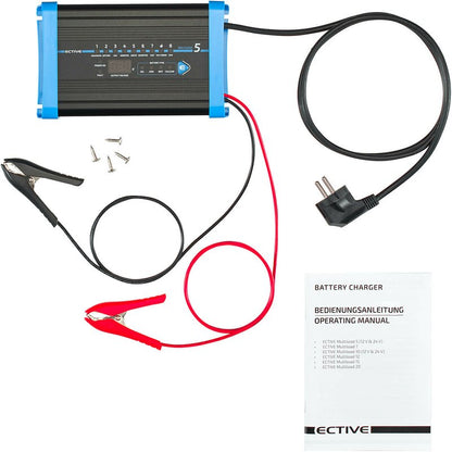 ECTIVE Multiload 5 5A/12V 8-Stufen Batterieladegerät