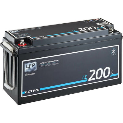 ECTIVE LC 200L LT 12V LiFePO4 Lithium Versorgungsbatterie 200 Ah