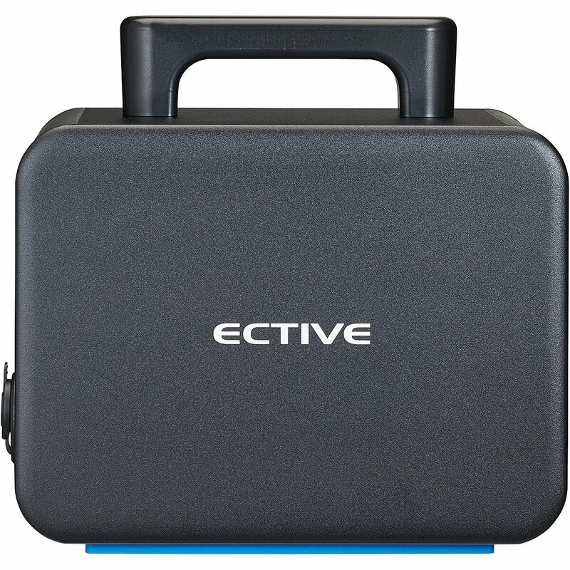 ECTIVE BlackBox 5 Powerstation 500W 512Wh Reine Sinuswelle 230V LiFePO4-Lithiumbatterie 20Ah 25,6V