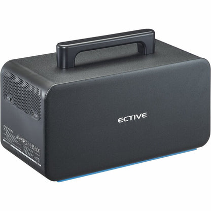 ECTIVE BlackBox 10 Powerstation 1000W 1036,8Wh Reine Sinuswelle 230V LiFePO4-Lithiumbatterie 40,5Ah 25,6V