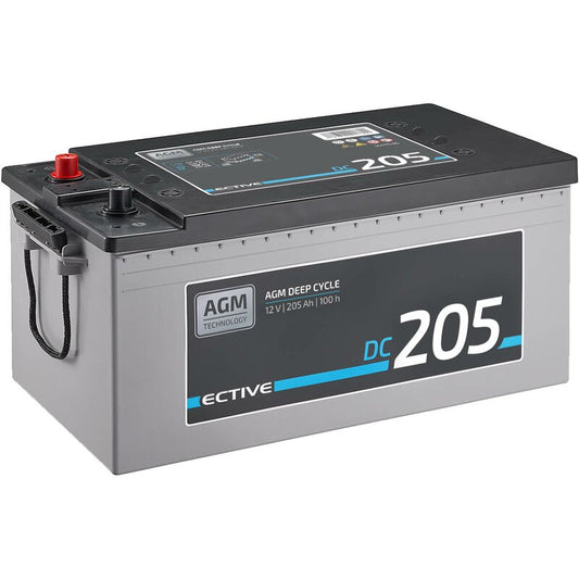 ECTIVE DC 205 AGM Deep Cycle 205Ah Versorgungsbatterie