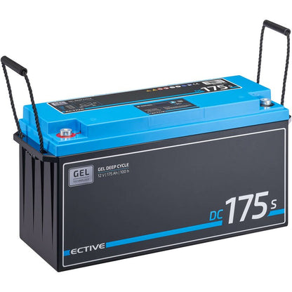 ECTIVE DC 175S GEL Deep Cycle mit LCD-Anzeige 175Ah Versorgungsbatterie