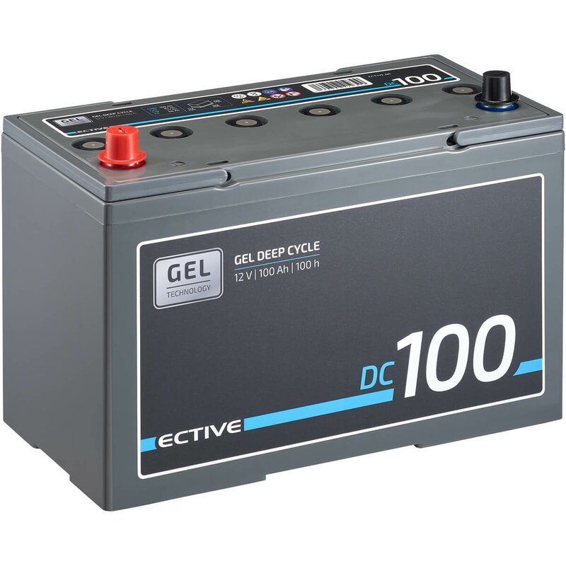 ECTIVE DC 100 GEL Deep Cycle 100Ah Versorgungsbatterie
