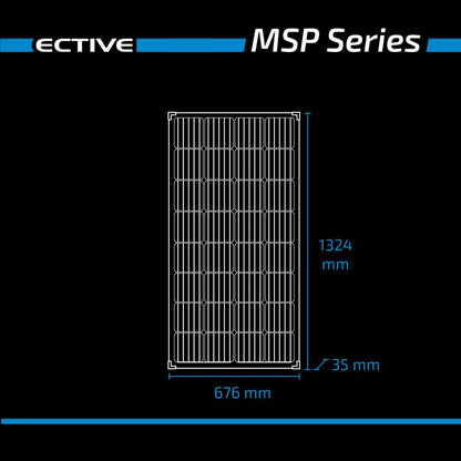 ECTIVE MSP 175 Black Monokristallines Solarmodul 175W