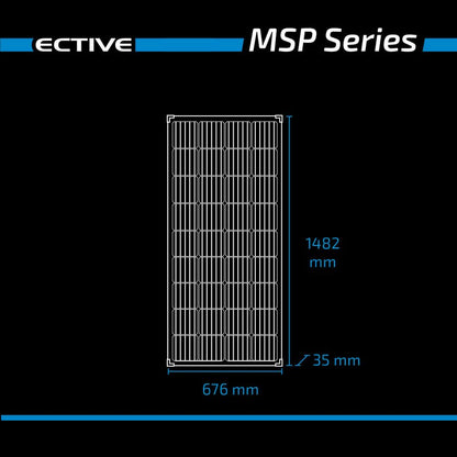 ECTIVE MSP 190 Black Monokristallines Solarmodul 190W