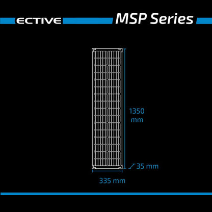 ECTIVE MSP 90 Black Monokristallines Solarmodul 90W