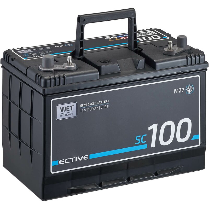 ECTIVE SC 100 WET Semi Cycle Versorgungsbatterie 100Ah (M27)