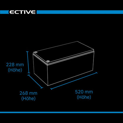 ECTIVE LC 150L BT 24V LiFePO4 Lithium Versorgungsbatterie 150 Ah