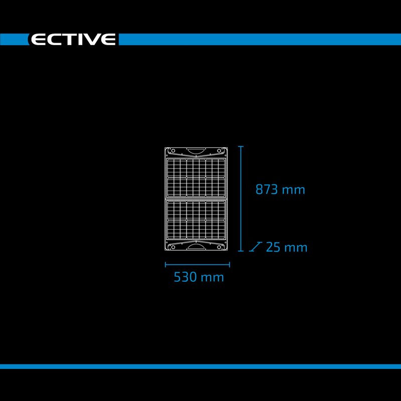 ECTIVE MSP 60 SunDock faltbares Solarmodul