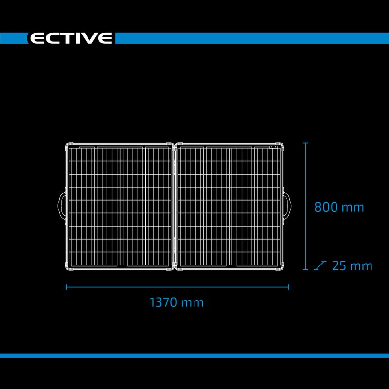 ECTIVE MSP 200 SunBoard faltbares Solarmodul