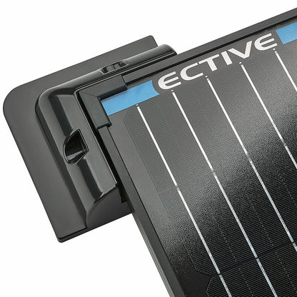 ECTIVE 7-teiliges kurzes Befestigungs-Komplettset für Solarinstallation (schwarz)