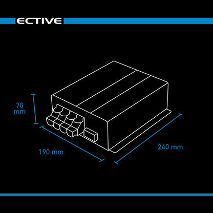 ECTIVE SBB 60 Solar-Ladebooster mit integriertem Solarladeregler 60A