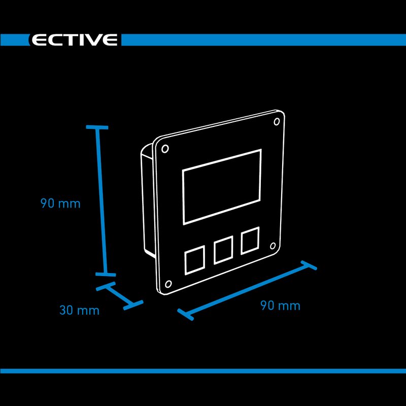 ECTIVE CM1 Charge Monitor für Ladebooster – Vanstudio