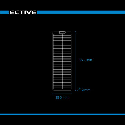 ECTIVE SSP 60 Flex Black flexibles Schindel Monokristallin Solarmodul 60W