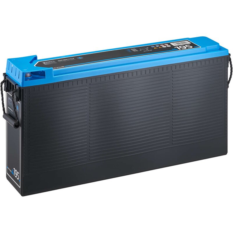 ECTIVE DC 195 AGM Slim 12V Versorgungsbatterie 195Ah