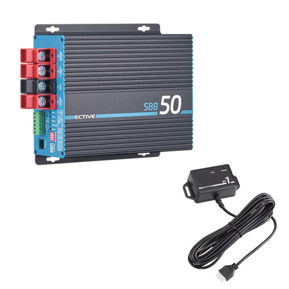 ECTIVE SBB 50 24V auf 24V Ladebooster mit MPPT-Laderegler 50A