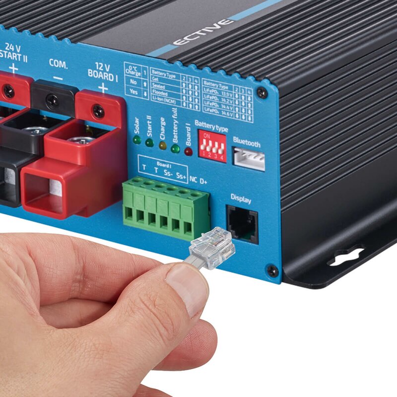 ECTIVE SBB 60 24V auf 12V Ladebooster mit MPPT-Laderegler 60A