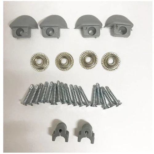 Vorhang Set für VW T5/T6 - Hinten Rechts (Standard Grau)